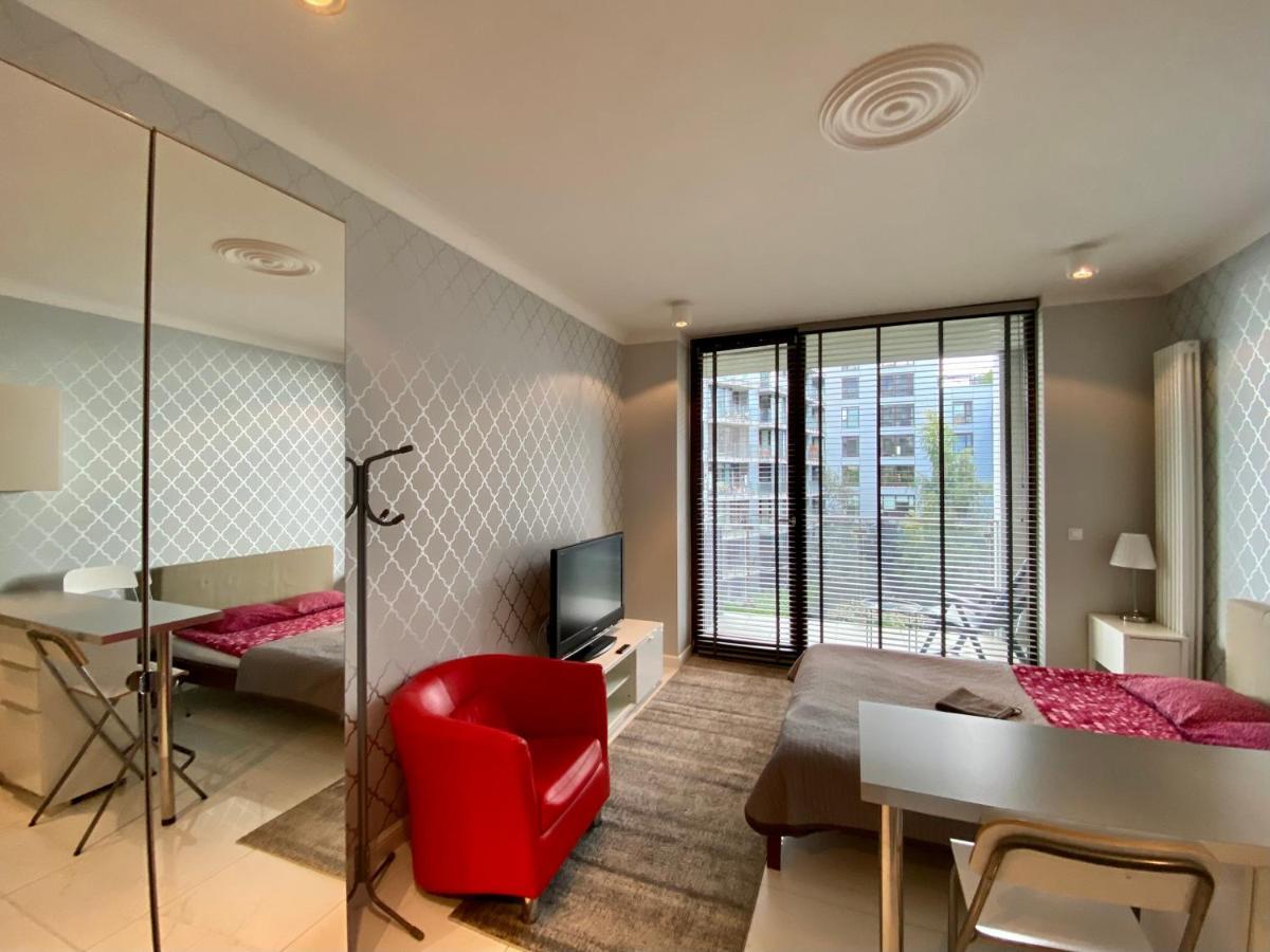 Studio Flat Triton Park Warschau Exterior foto