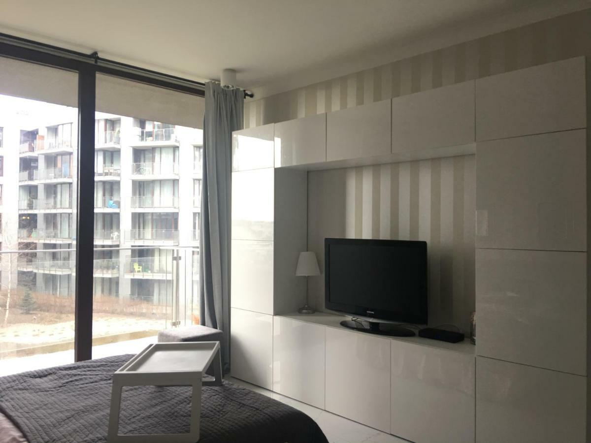 Studio Flat Triton Park Warschau Exterior foto